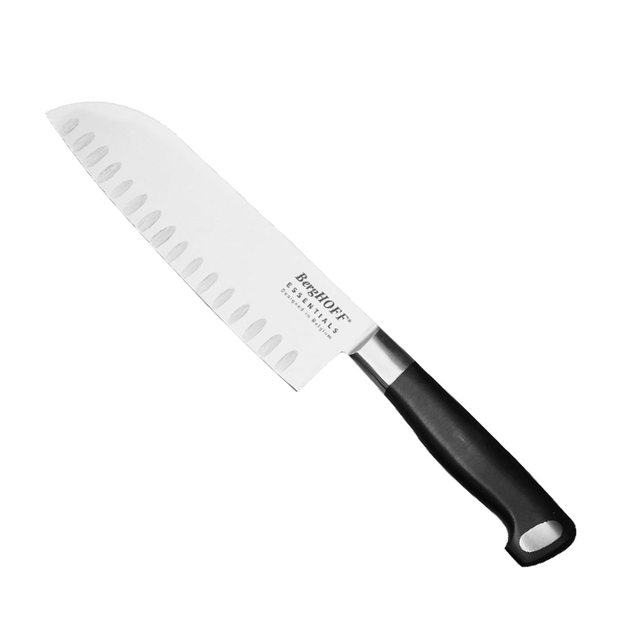 มีดซันโตกุสแตนเลสสตีล BergHOFF รุ่น Essential-  Icon คมดีเยี่ยม 18 ซม.  สีเงิน 1399692_0